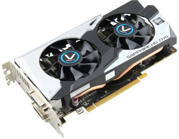sapphire Radeon HD 7770 Vapor-X Black Diamond